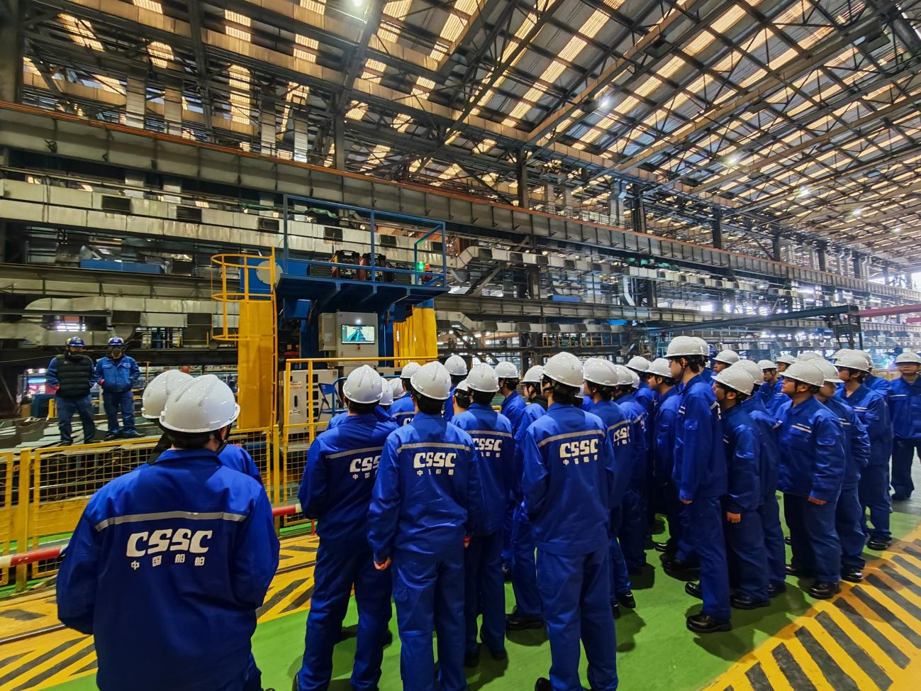 制造部参观学习